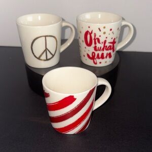 Starbucks Holiday Mini Mugs Espresso Demitasse Ornaments